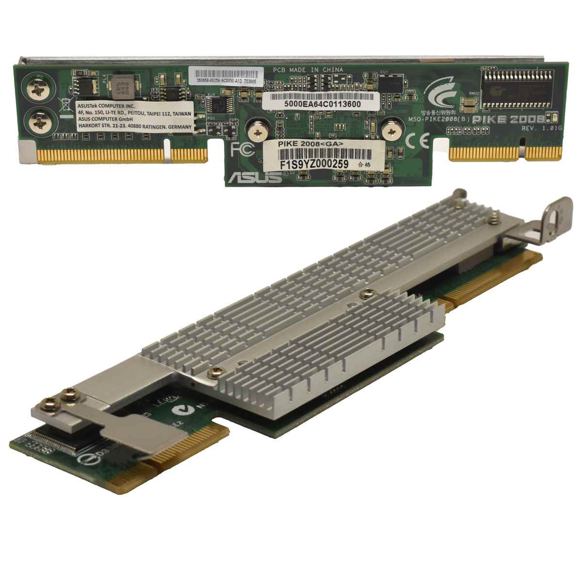 Asus RAID Controller PIKE 2008 RAID SAS / SATA 6Gbps PCIe x8 Asus RAID Controller PIKE 2008 RAID SAS / SATA 6Gbps PCIe x8
