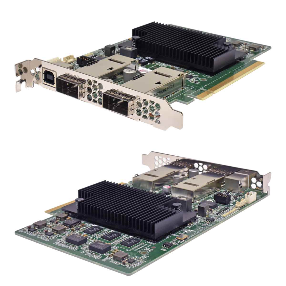 Microsoft Azure X930613-001 FPGA Dual-Port 40GbE PCIe x16 Server Adapter Microsoft Dell Azure X930613-001 0DX1C5 FPGA 2Port 40Gb Server Adapter DL380 G9/G10, DL360 G9/G10
