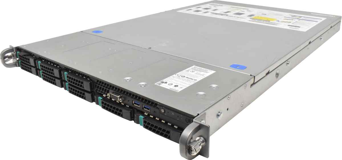 Intel Server R1000 1x E5-2620 v3 16GB RAM PC4 8x SFF 2,5 8x HDD Rahmen