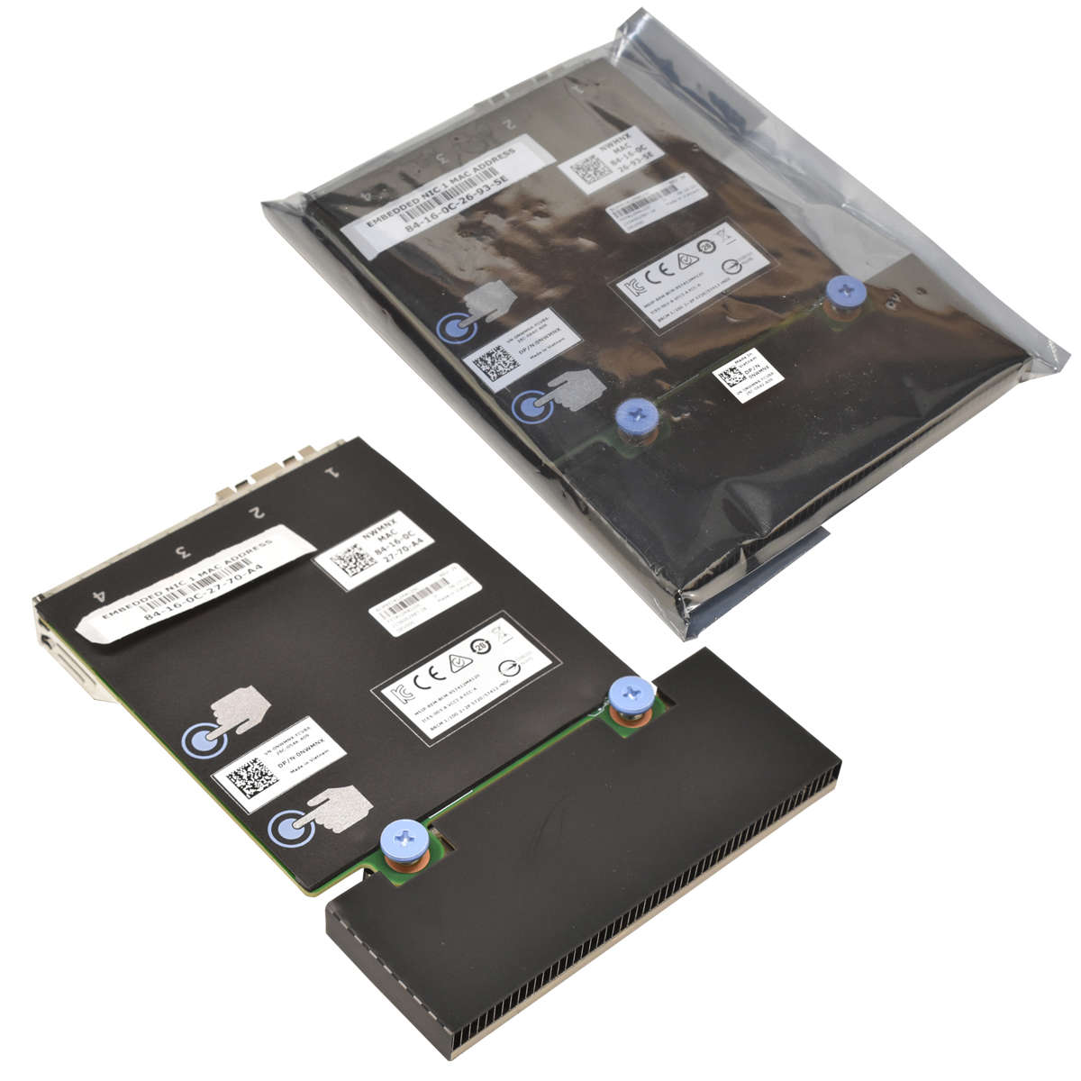 DELL 57412 0NWMNX Broadcom BCM957412M 2x SFP + 2-Port 10Gbps RJ45 Network Daughter Card NEW