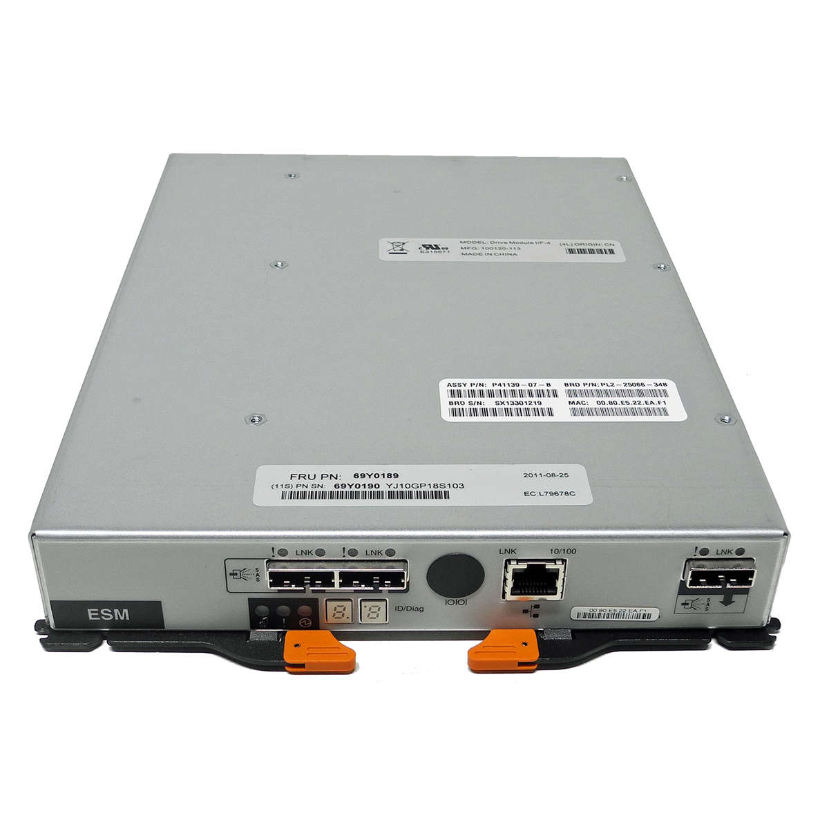IBM-ESM-Drive-Module-I-F-4-for-DS3500-EXP3500-Stor-002.jpg IBM ESM Drive Module I/F-4 for DS3500 EXP3500 Storage Systems 69Y0189 69Y0190