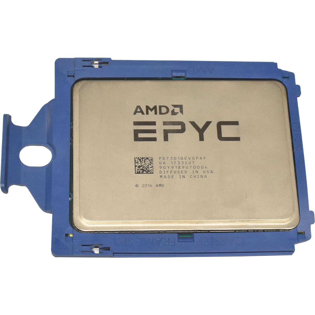 AMD EPYC 7301 16-Cores 2.2GHz SP3 64MB L3 Cache PS7301BEVGPAF