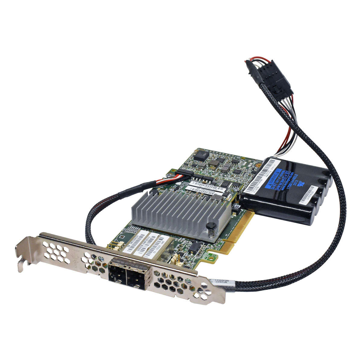IBM LSI ServeRAID 00AE939 M5225-2GB 12GB PCIe x8 RAID Controller +Cache Kit FP