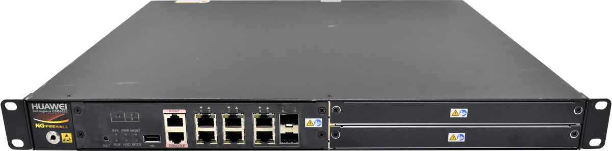 Huawei Secospace USG6350 6-Port RJ-45 GE Firewall 2x 1G SFP + Module SM-HDD-SAS300G-B