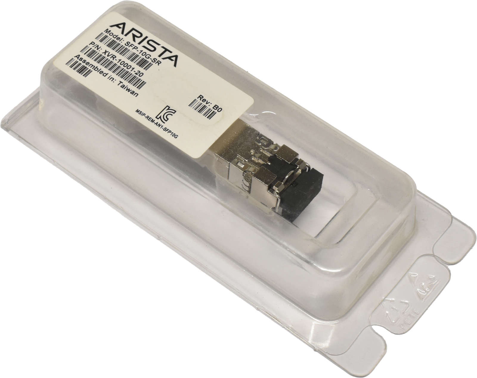 Arista Original GBIC SFP-10G-SR 10Gbps SFP+ 850nm 400m XVR-10001-20 Rev: B0 Neu