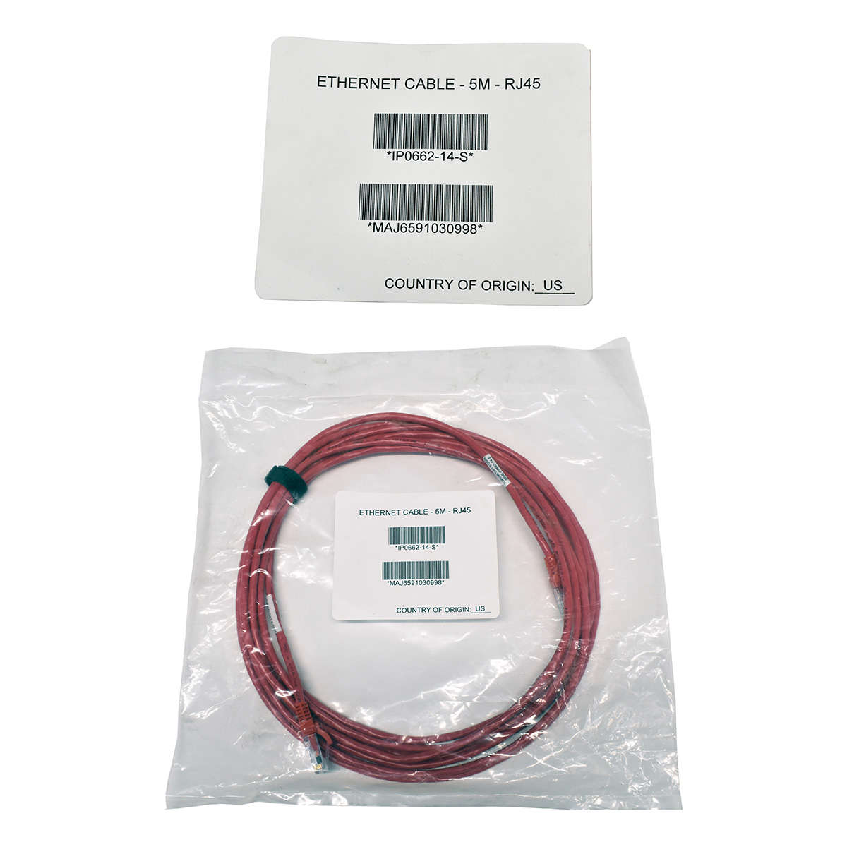 Hitachi-Ethernet-Cable-5M-RJ45-IP0662-14-S-Patch-C-001.jpg Hitachi Ethernet Cable-5M-RJ45 IP0662-14-S Patch Cable RJ-45 Cat6 CMR red NEW NEU