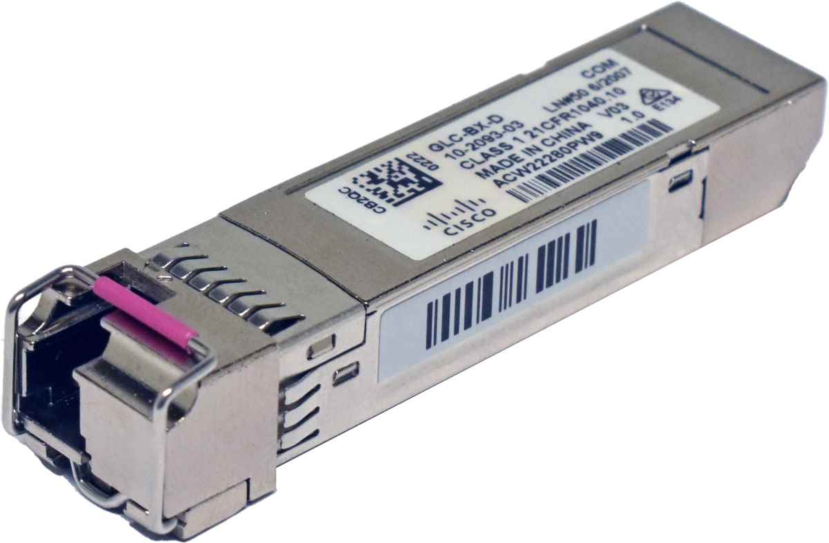 Cisco GLC-BX-D 10-2093-03 1G 10km Mini GBIC SFP Module IPUIAG6RAC