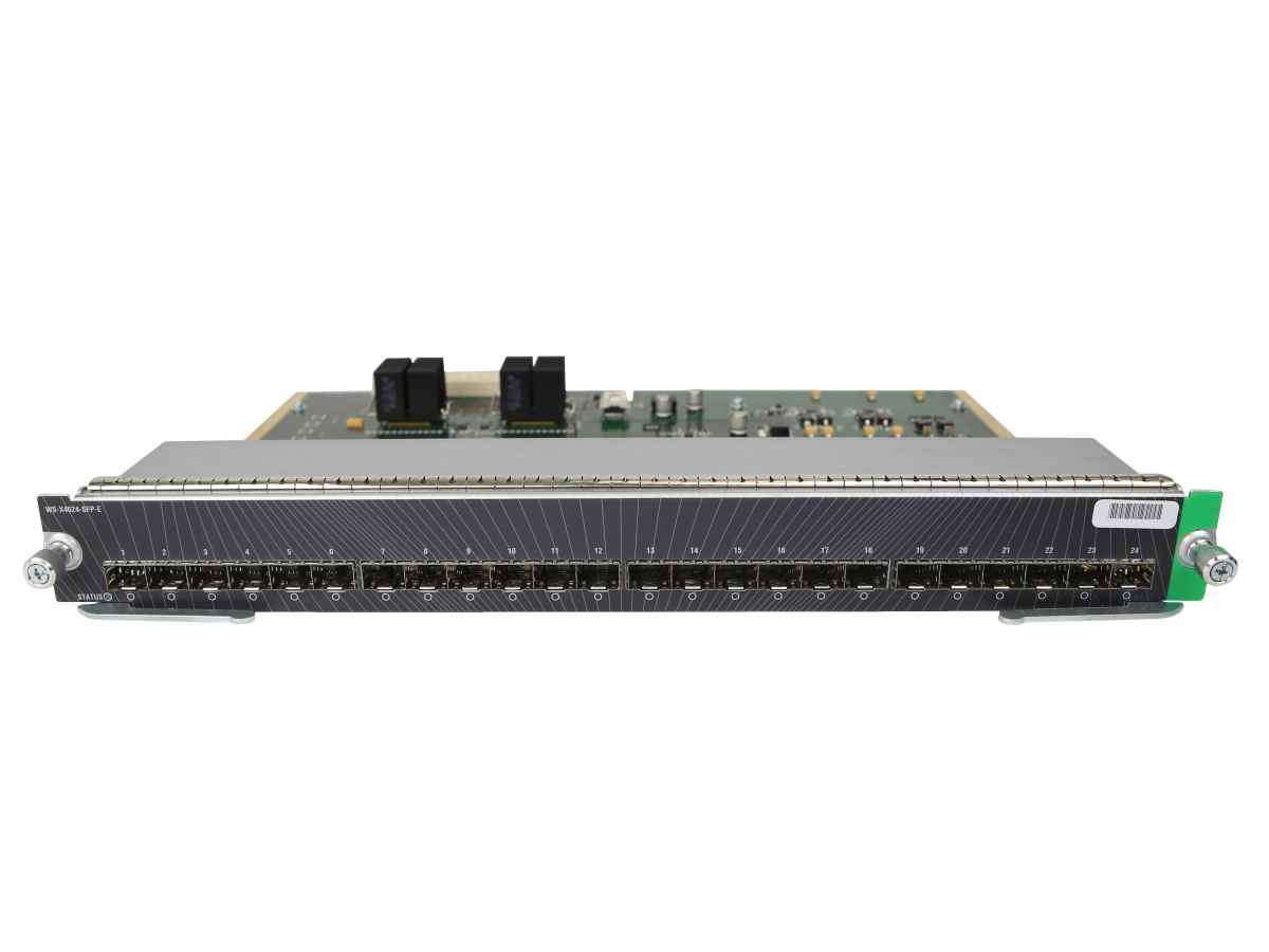 Cisco Catalyst 4500 E Series WS-X4624-SFP-E Fiber Line Card P/N 73-11347-03 D0