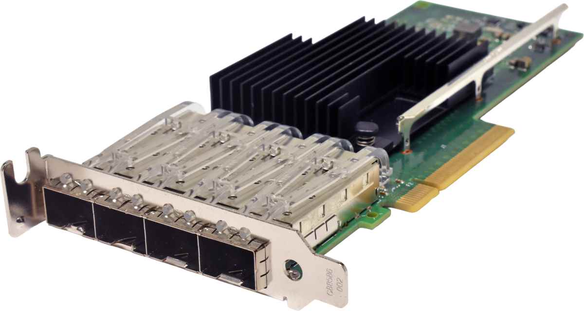 Intel X710-DA4 EX710DA4G1P5 944041 4-Port 10G PCIe 3.0 x8 Server Adapter LP