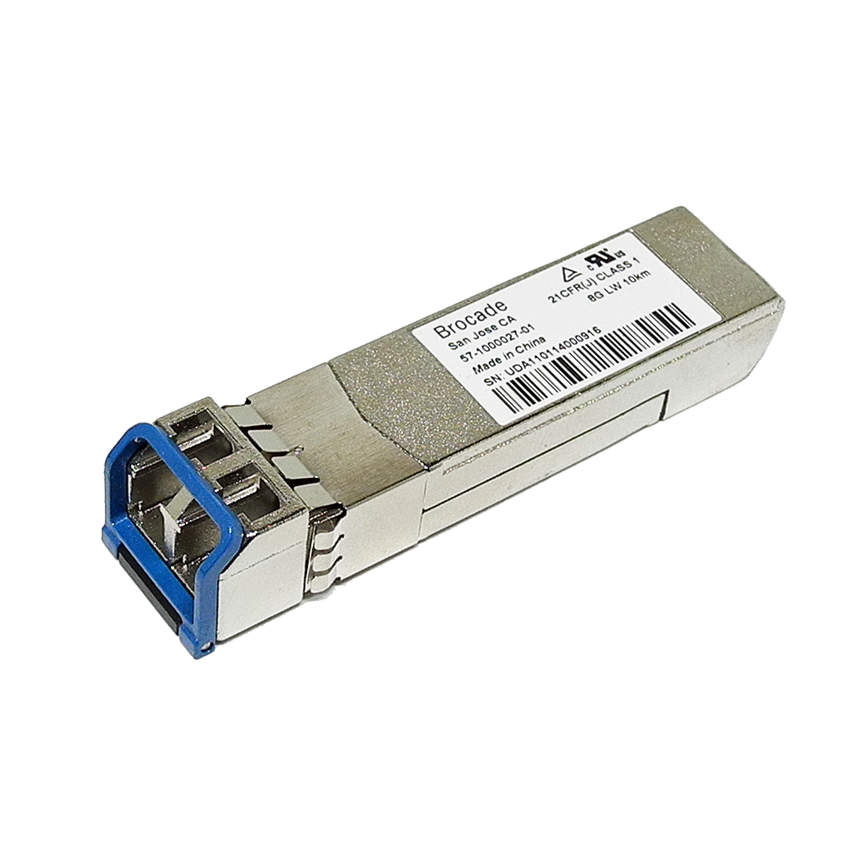 Brocade 57-1000027-01 SFP+ 8GB LW 10km 1310nm Transceiver Module Brocade 57-1000027-01 SFP+ 8GB LW 10km 1310nm Transceiver Module