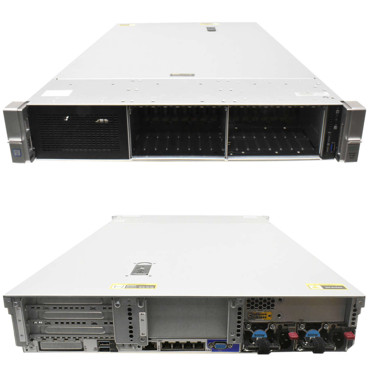 HP ProLiant DL380 Gen9 2U no CPU no RAM no HDD 2x HS 16Bay 2,5" P440ar + P440 12Gb SAS RAID Controller