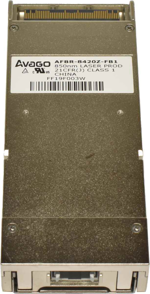 AVAGO AFBR-8420Z-FB1 100Gbps 850nm CFP2 Transceiver Module AVAGO AFBR-8420Z-FB1 100Gbps 850nm CFP2 Transceiver Module