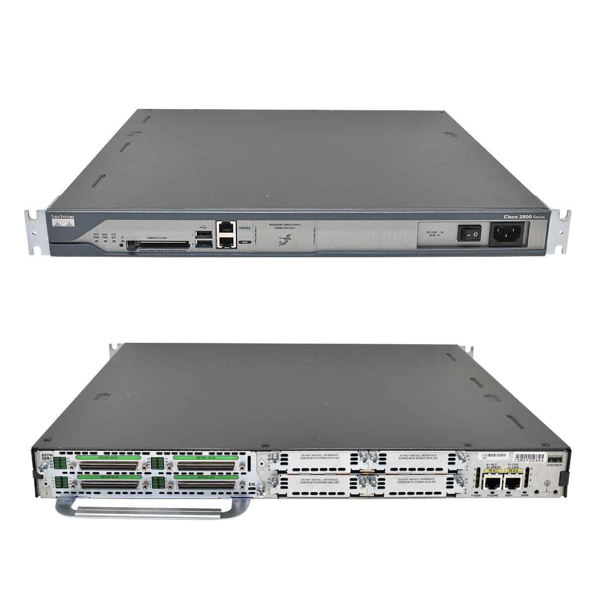 Cisco 2811 CISCO2811 Integrated Services Router + Modul ASYNC 32A Cisco 2811 CISCO2811 Integrated Services Router + Modul ASYNC 32A