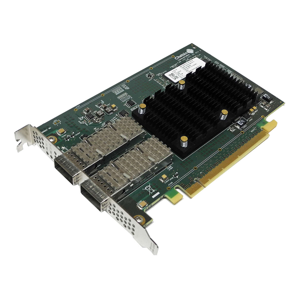 NetApp Chelsio T62100-CR Dual-Port 100GbE QSFP28 PCIe x16 3.0 Network Adapter