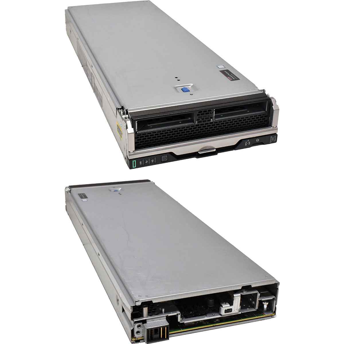 HP Synergy 480 G10 G10 Blade Server 2x Intel Silver 4110 CPU 32 GB RAM DDR4 2x 2,5 SFF HP Synergy 480 G10 G10 Blade Server ohne CPU 0 GB RAM DDR4 2x 2,5 SFF