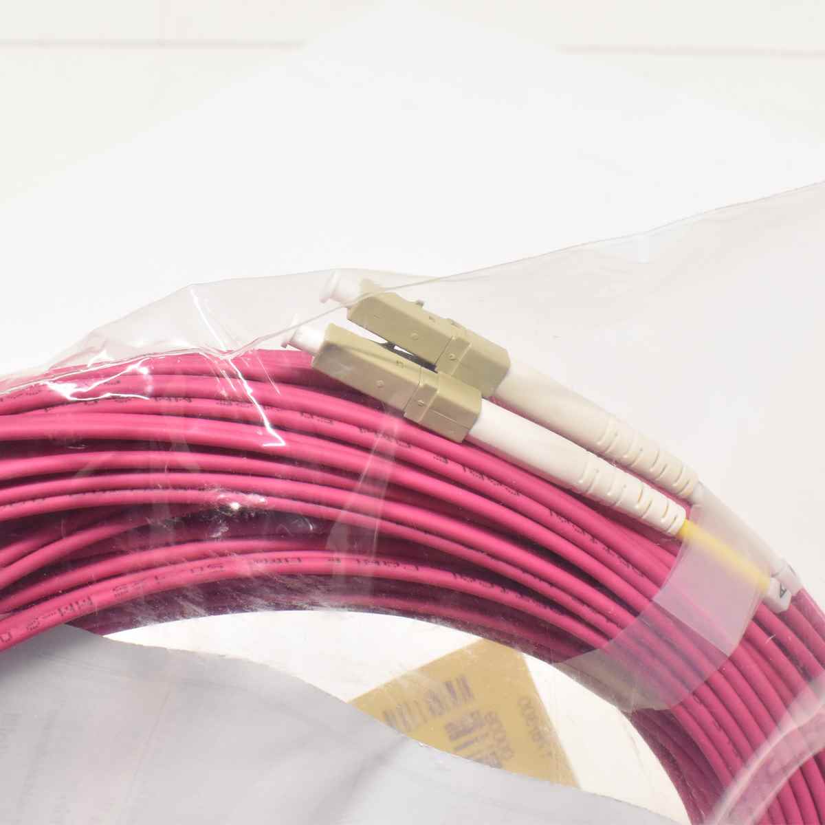 100 x Corning Duplex Jumper LC/LC 50/125 30m OM4 erika violet 2.0mm Neu New