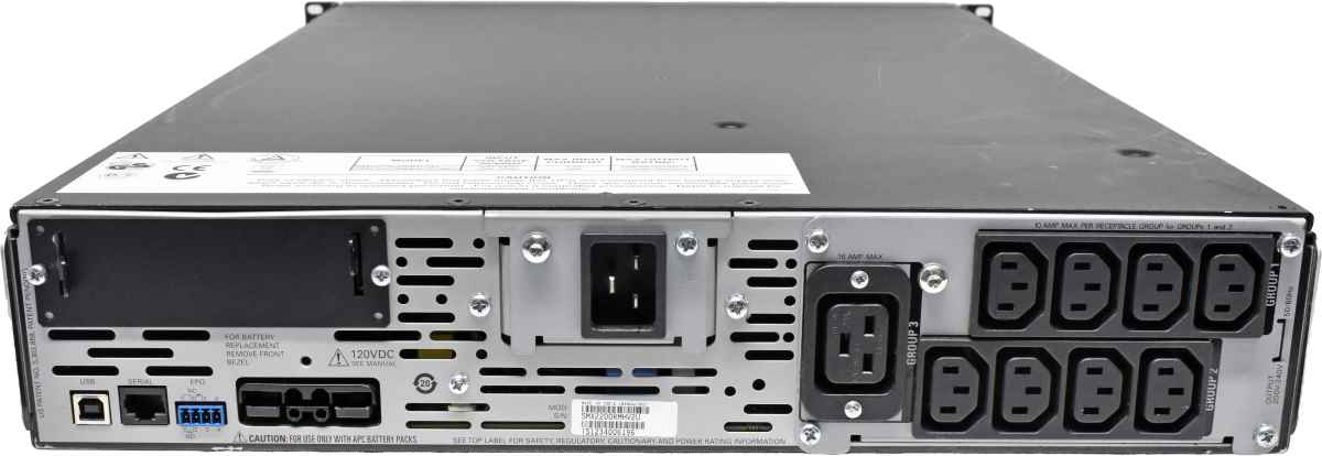 APC Smart UPS SMX2200RMHV2U 2200VA 2HE USV 8x C13 1x C19 IEC APC Smart UPS SMX2200RMHV2U 2200VA 2HE USV 8x C13 1x C19 IEC
