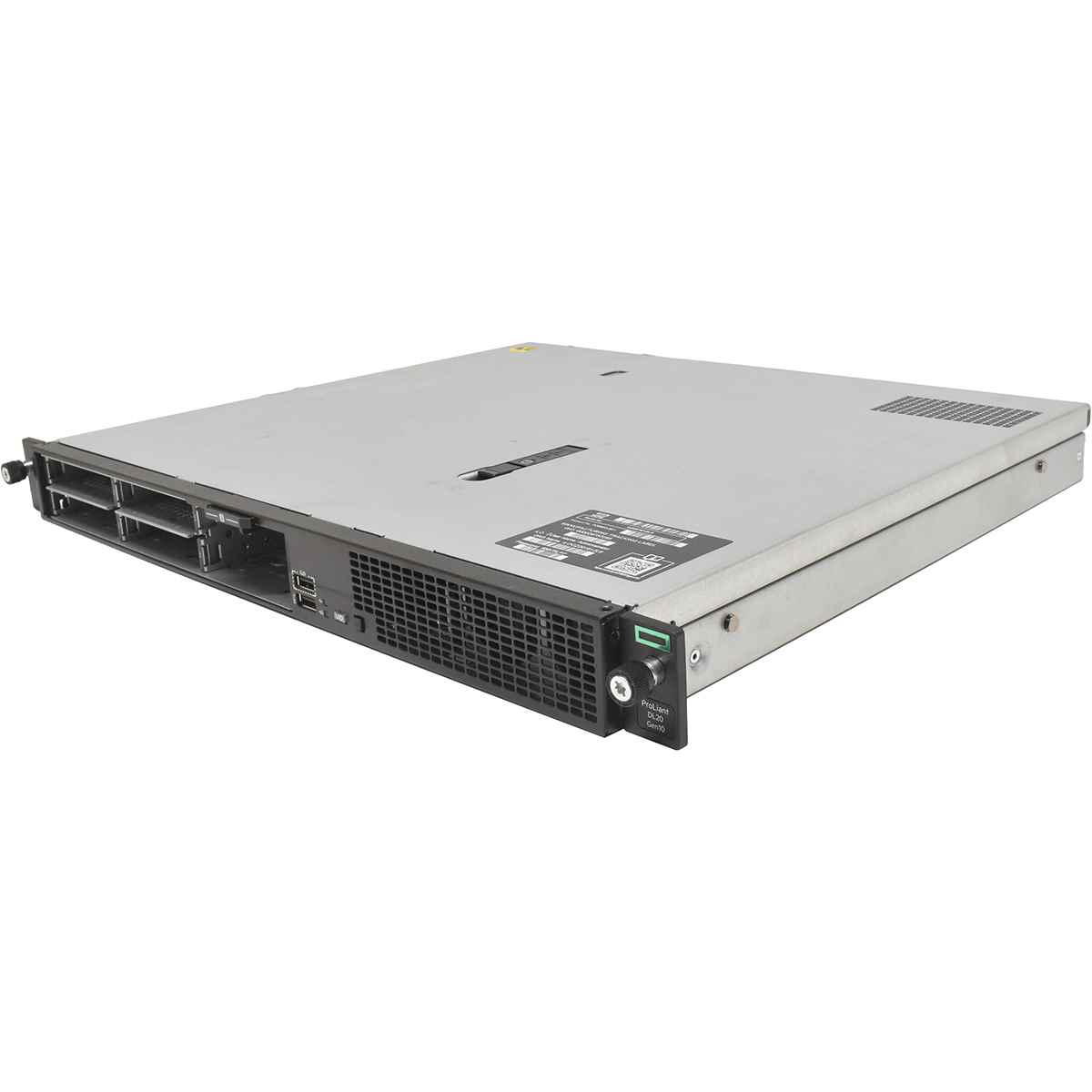 HP ProLiant DL20 Gen10 Server Intel E-2134 3,50 GHz CPU 32GB RAM 6x 2.5" E208i-a SR HP ProLiant DL20 Gen10 Server ohne CPU 0GB RAM 6x 2.5" E208i-a SR 12G