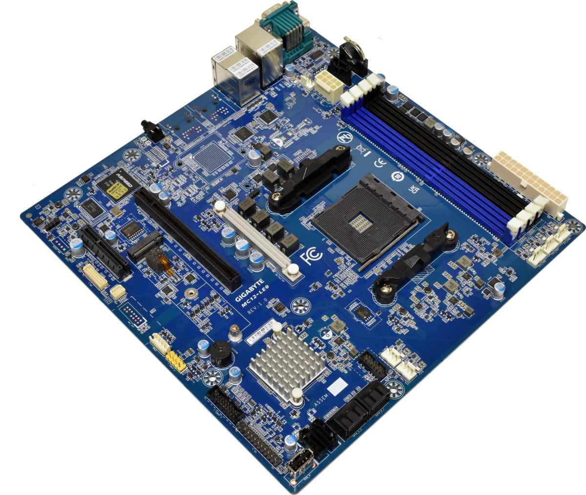 Gigabyte Mainboard MC12-LE0 Re1.0 AMD B550 AM4 Ryzen 5000 4000 3000 Server Board NEU / NEW