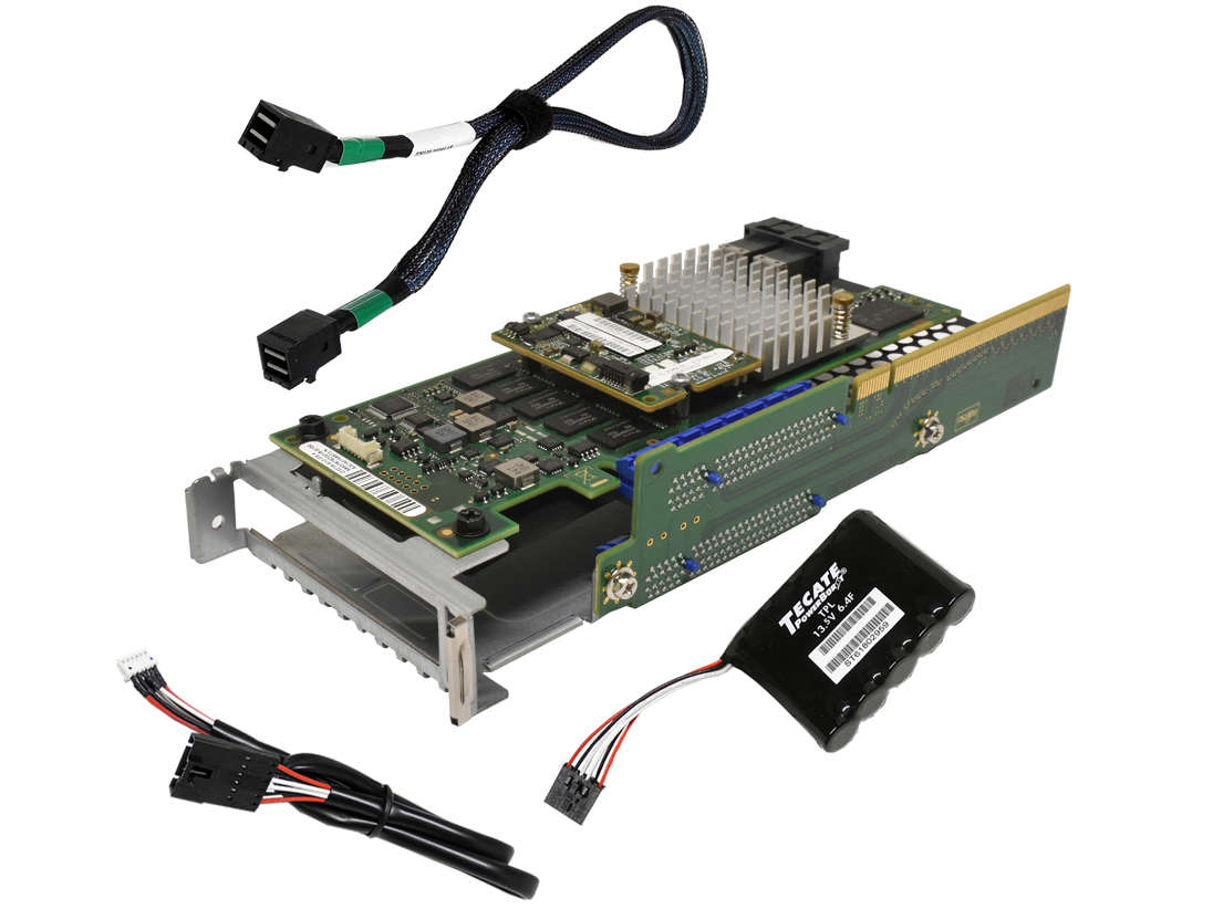 Fujitsu D3216-A13 GS1 LSI MR EP400i 12Gb PCIe x8 RAID Controller +MR LSICVM02 +1x Kabel + BBU + Riser Card