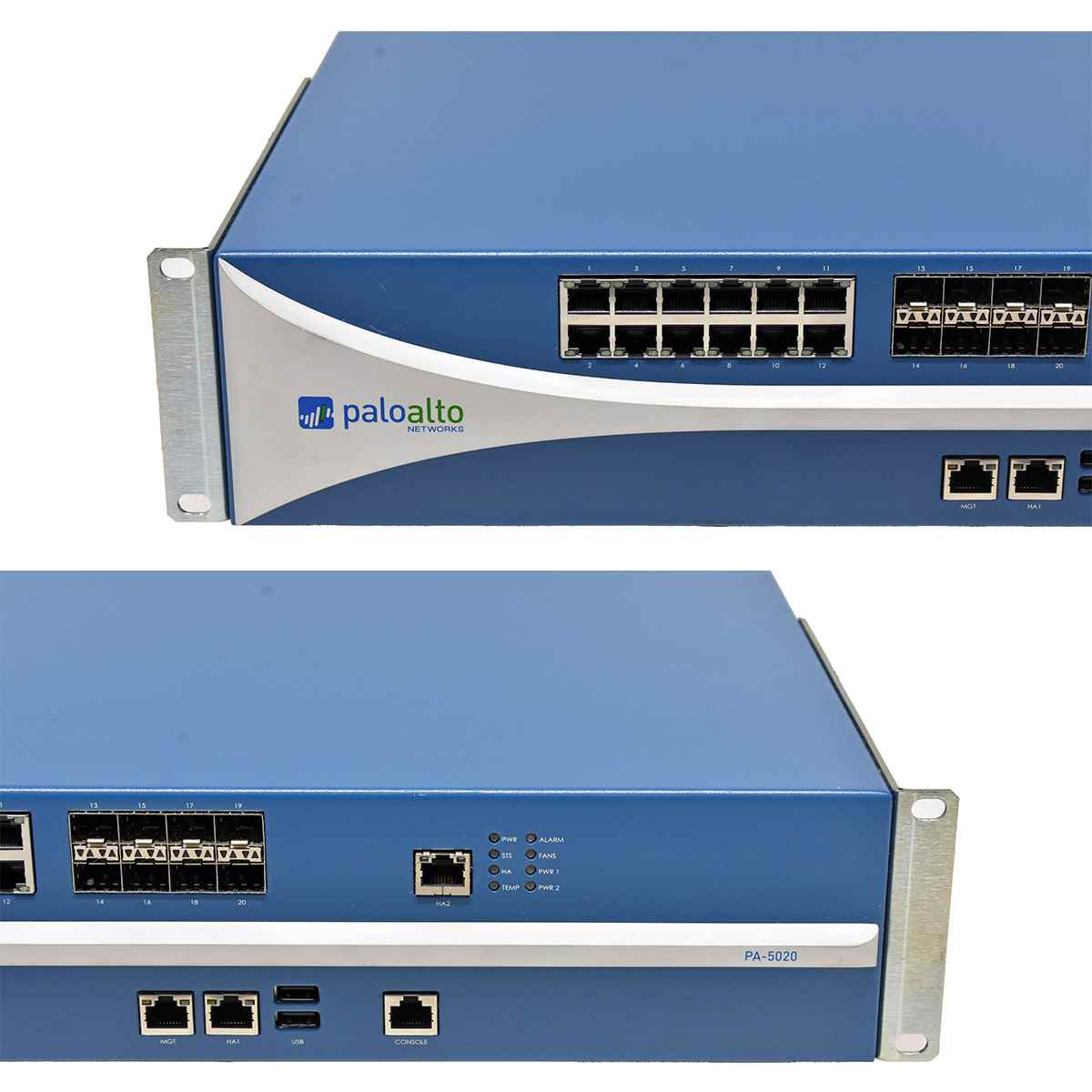 Palo Alto PA-5020 750-000025-00J 12-Port RJ-45 GE Firewall 8x 1G SFP +240GB SSD Palo Alto PA-5020 750-000025-00J 12-Port RJ-45 GE Firewall 8x 1G SFP +240GB SSD