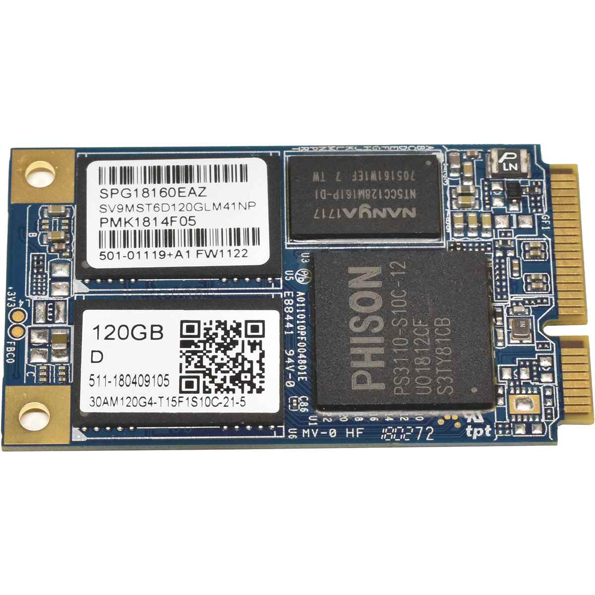 NetApp M600 SSD 120GB mSATA 6G Für AFF-A300 FAS8200 501-01119 NetApp M600 SSD 120GB mSATA 6G Für AFF-A300 FAS8200 501-01119