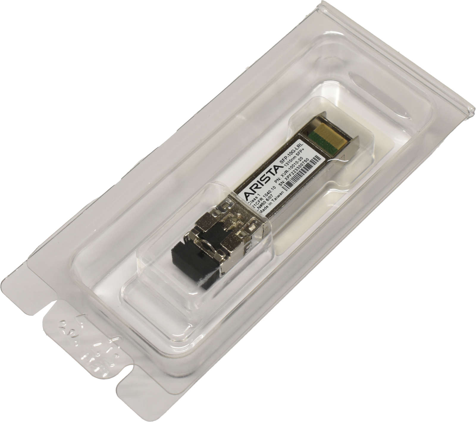Arista-Original-GBIC-SFP-10G-LRL-10Gbps-SFP-1310nm-002.jpg 5x Arista Original GBIC SFP-10G-LRL 10Gbps SFP+ 1310nm 1km XVR-10010-20 Rev: B1 Neu