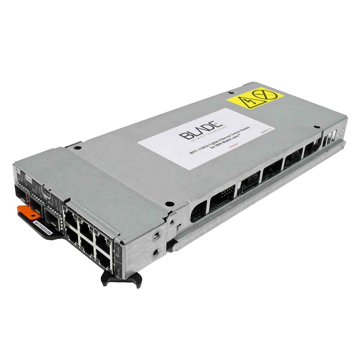 IBM Blade BNT 1/10Gb Uplink Ethernet Switch Module für IBM BladeCenter 44W4407 IBM 44W4407 BNT 1/10Gb Uplink Ethernet Switch Module für IBM BladeCenter