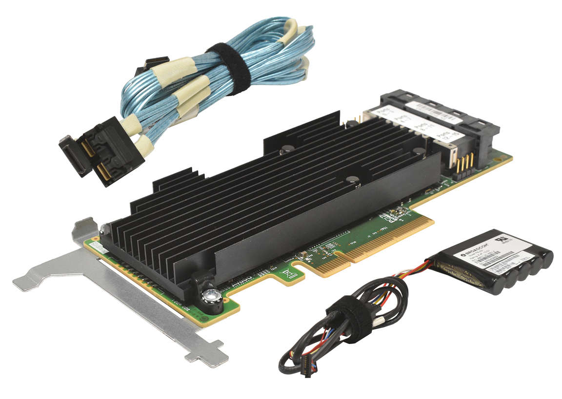 Sun Oracle 25708 9361-16i 16-Port 12G SAS SATA RAID Controller for X7-2 +BBU +Cable