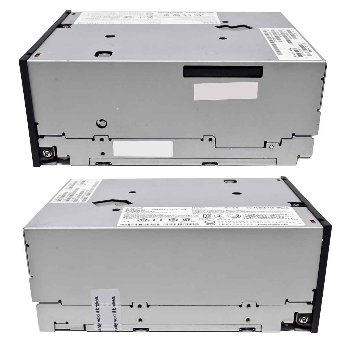 IBM LTO Ultrium 6 FH 35P1972 35P1976 8G FC LTO-6 Tape Drive/Bandlaufwerk +GBICs