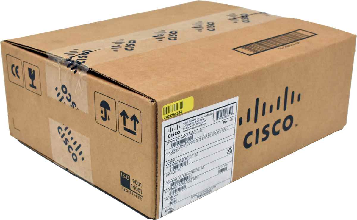 Cisco Aironet 4800 Series 802.11ac Dual Band Analytics Access Point AIR-AP4800-E-K9 NEW Cisco Aironet 4800 Series 802.11ac Dual Band Analytics Access Point AIR-AP4800-E-K9 NEW