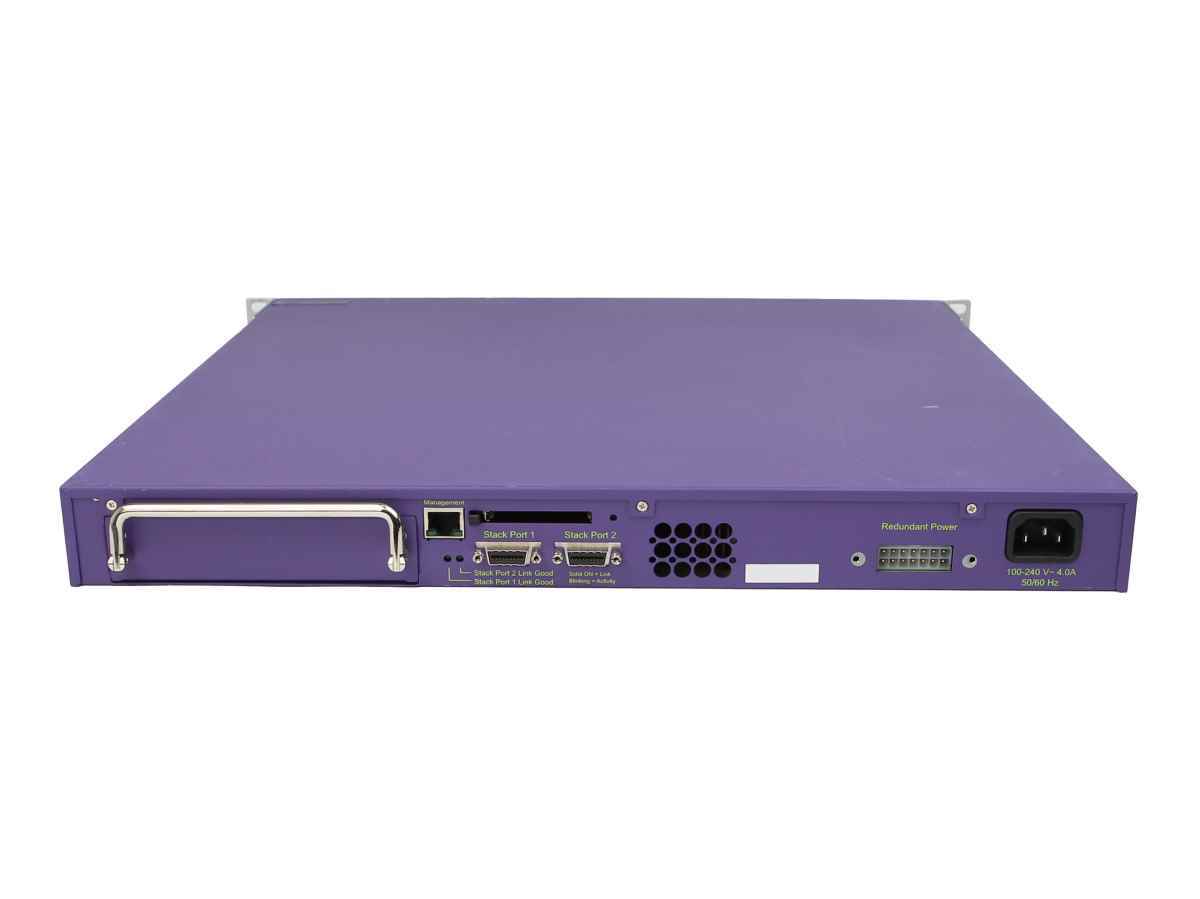 Extreme Networks Summit 400-48t 16101 800168-00-04 48-Port stackable GE Switch 4x SFP