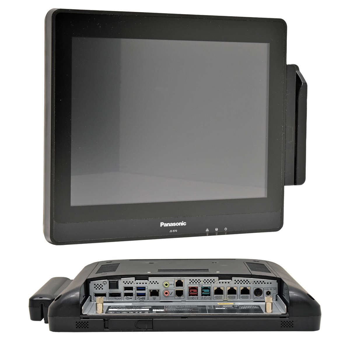 Panasonic-JS-970WP-POS-Workstation-G3320TE-2-3GHz-006.jpg Panasonic JS-970WP POS Workstation G3320TE 2,3GHz CPU 4GB RAM 64GB SSD ohne Netzteil