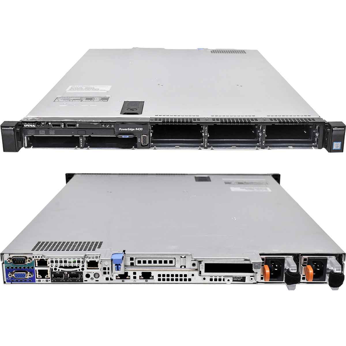 Dell PowerEdge R430 Server 2x E5-2650 v4 2.20 GHz 128GB RAM H730mini 8x SFF 2,5
