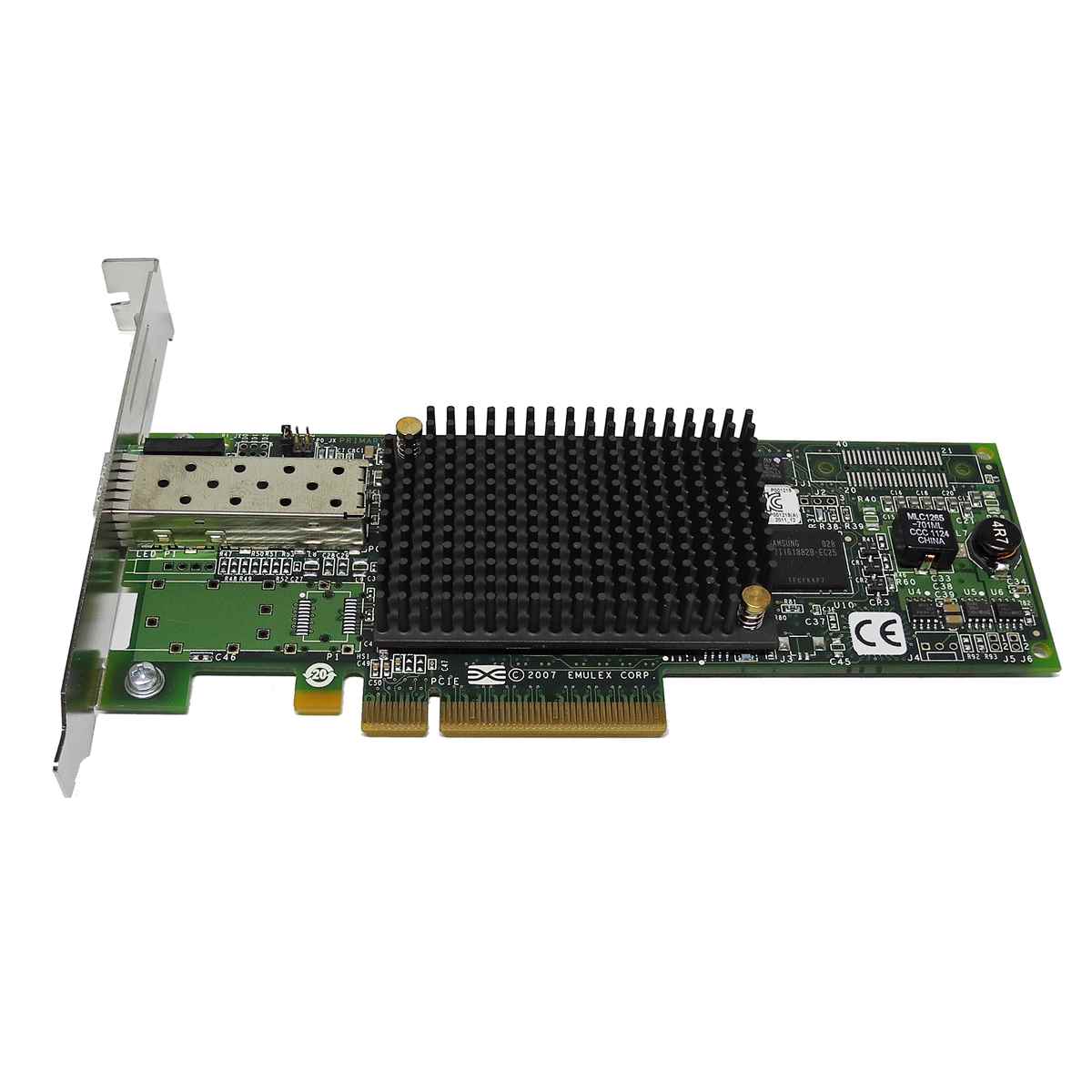 EMULEX HP LightPulse LPE12000 8Gb/s PCIe x8 FC Server Adapter MPN 697889-001 FP EMULEX HP LightPulse LPE12000 8Gb/s PCIe x8 FC Server Adapter MPN 489192-001 FP