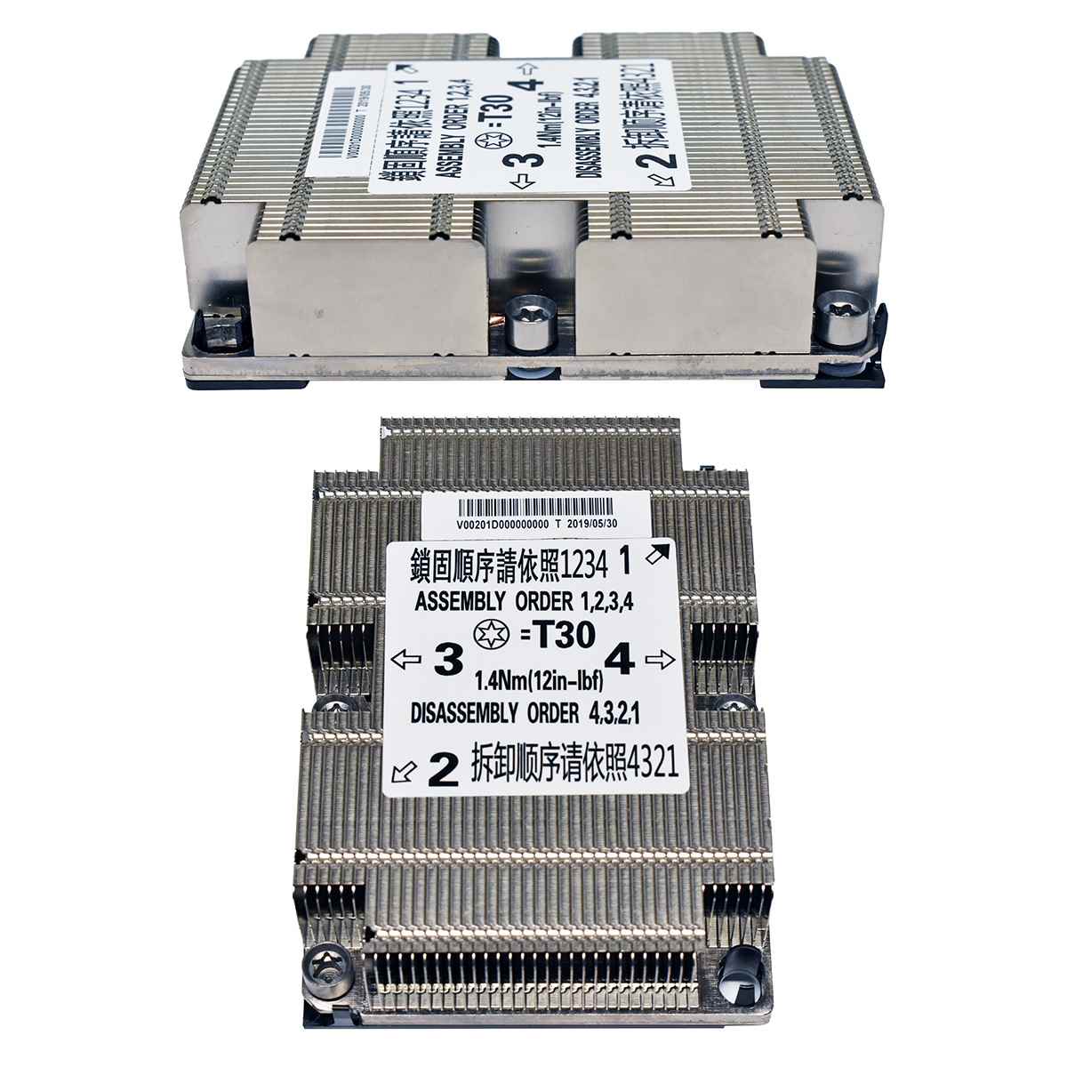 HP CPU Heatsink Kühler V00201D000000000 DL360 G10