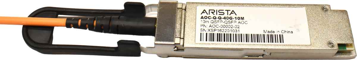 Arista AOC-Q-Q-40G-10m QSFP-QSFP AOC AOC-00002-02 Kabel NEW NEU