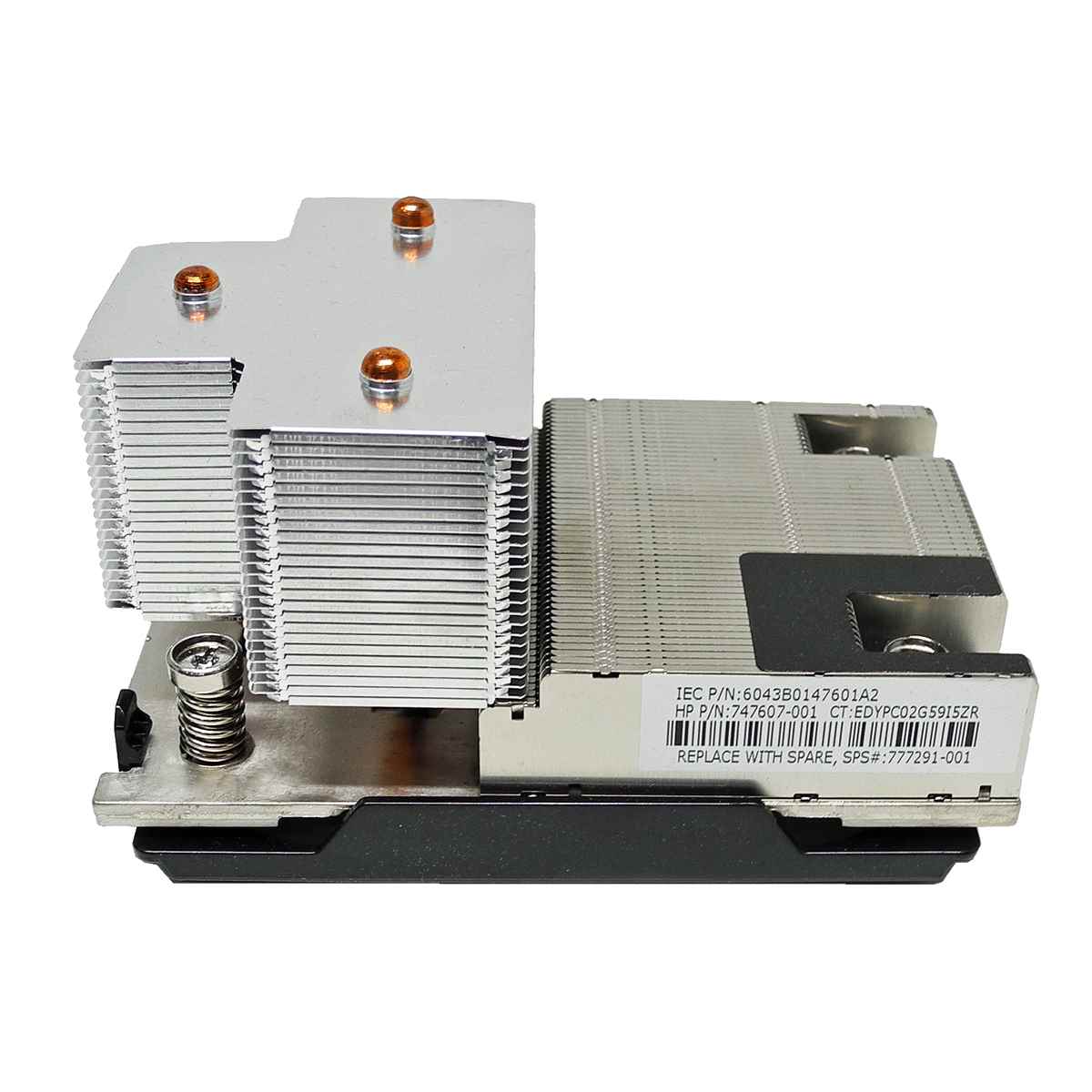 HP ProLiant DL380 G9 CPU Heatsink / Kühler PN 747607-001 SP# 777291-001 HP ProLiant DL380 G9 CPU Heatsink / Kühler PN 747607-001 SP# 777291-001