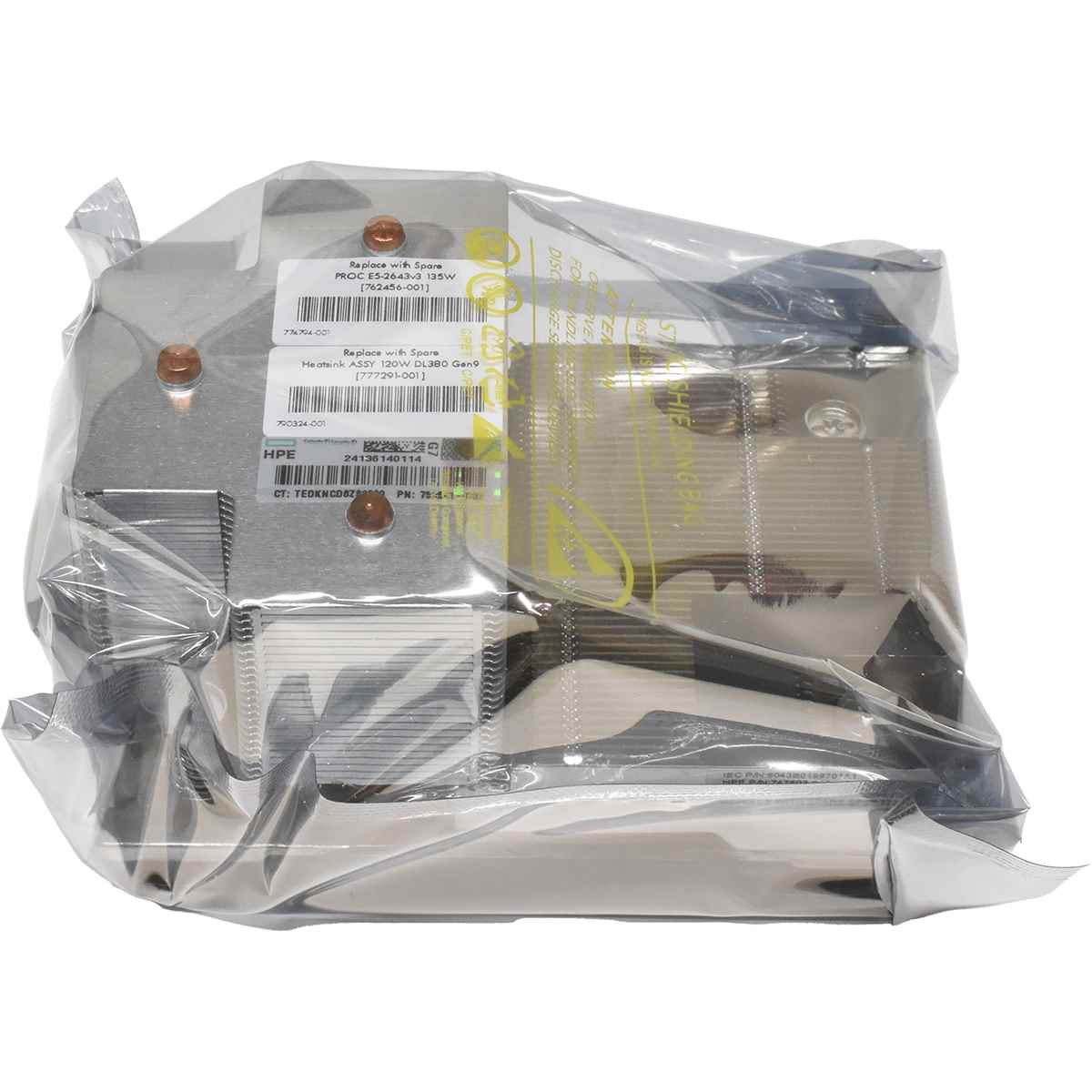 HP 719057-B21 Intel Xeon E5-2643v3 3.4GHz CPU Kit + Heatsink +2x Fans für ProLiant DL380 G9 NEU HP 719057-B21 Intel Xeon E5-2643v3 3.4GHz CPU Kit + Heatsink +2x Fans für ProLiant DL380 G9 NEU