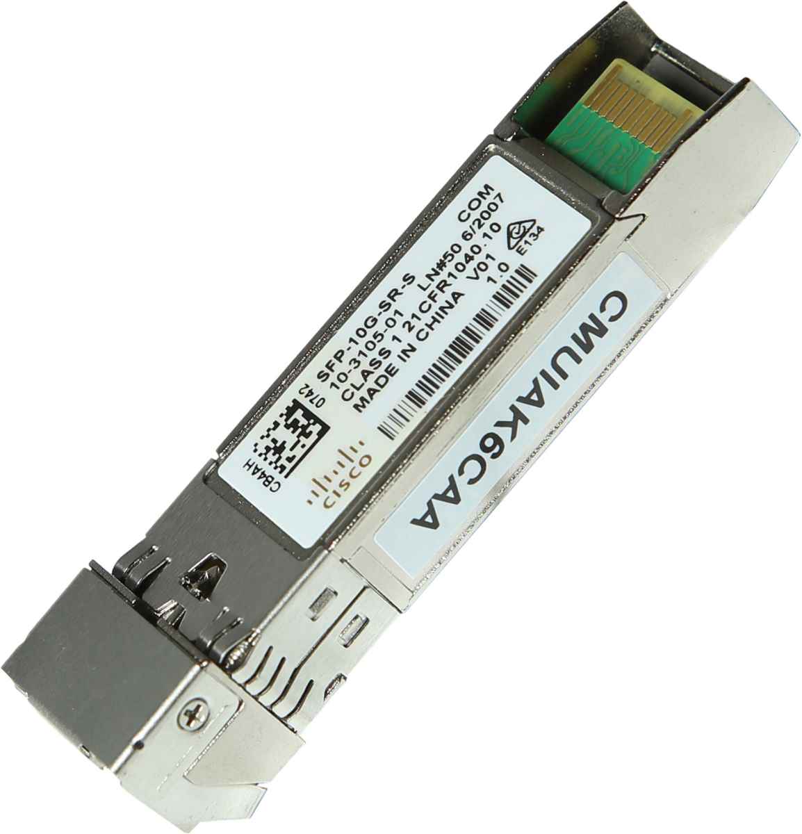 Cisco GBIC SFP-10G-SR-S SR SFP+ 10GB Transceiver Module 10-3105-01 Cisco GBIC SFP-10G-SR-S SR SFP+ 10GB Transceiver Module 10-3105-01