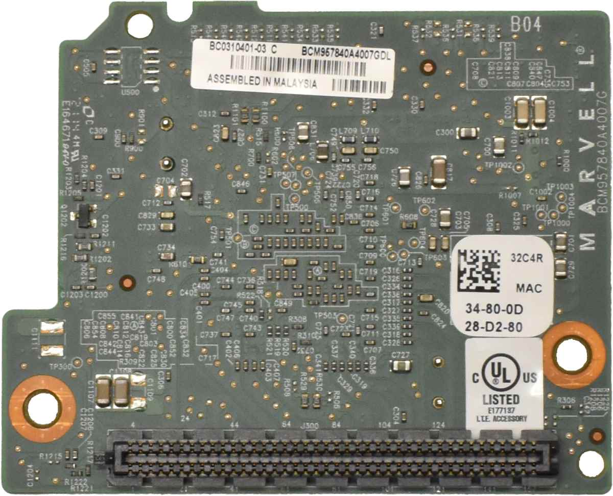 DELL Broadcom 57840S 10G Quad Port Mezzanine Network Daughter 032C4R DELL Broadcom 57840S 10G Quad Port Mezzanine Network Daughter 032C4R