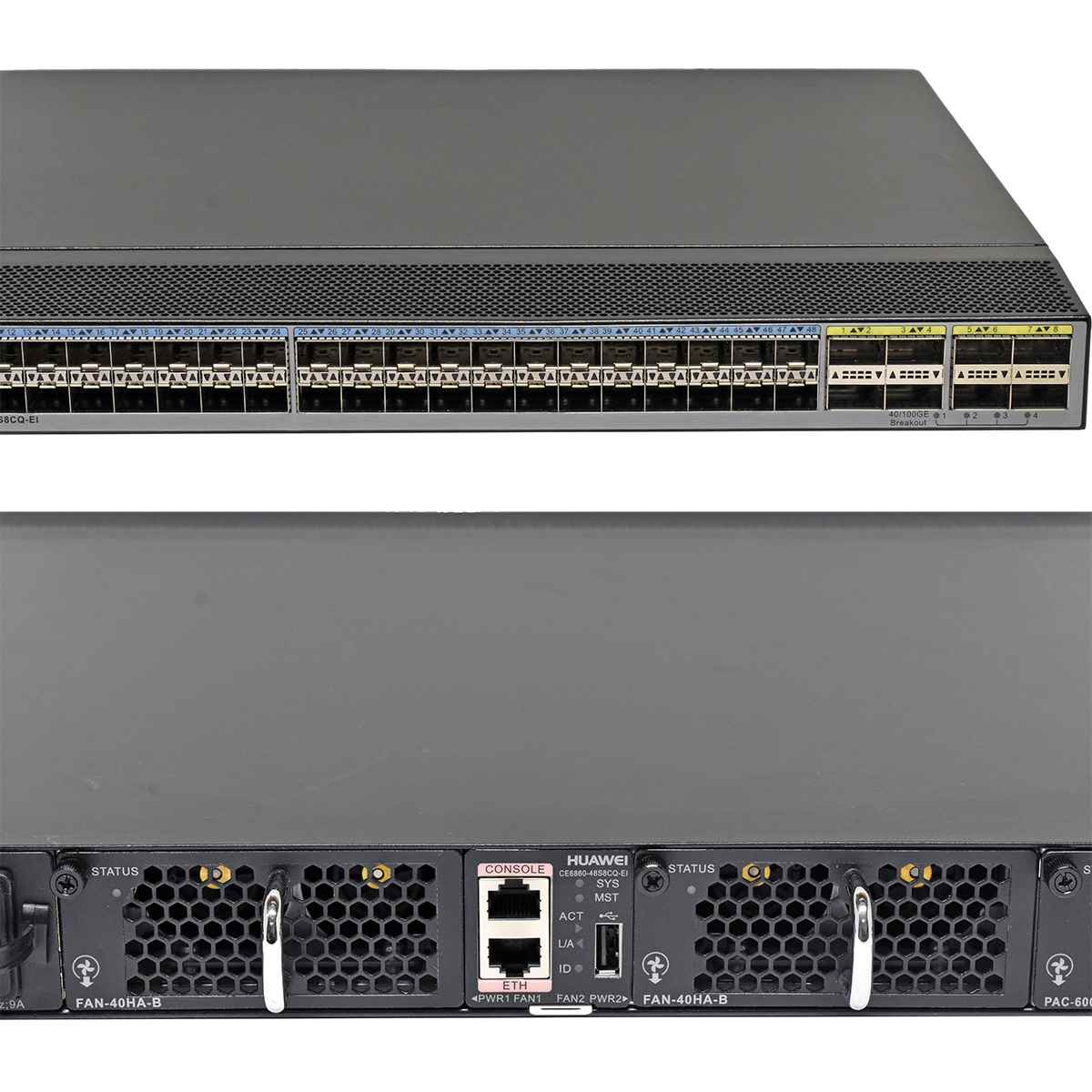 Huawei CE6860-48S8CQ-EI 48-Port 10GE/25GE SFP28 Cloud Engine / Switch 8x QSFP28 40GE/100GE