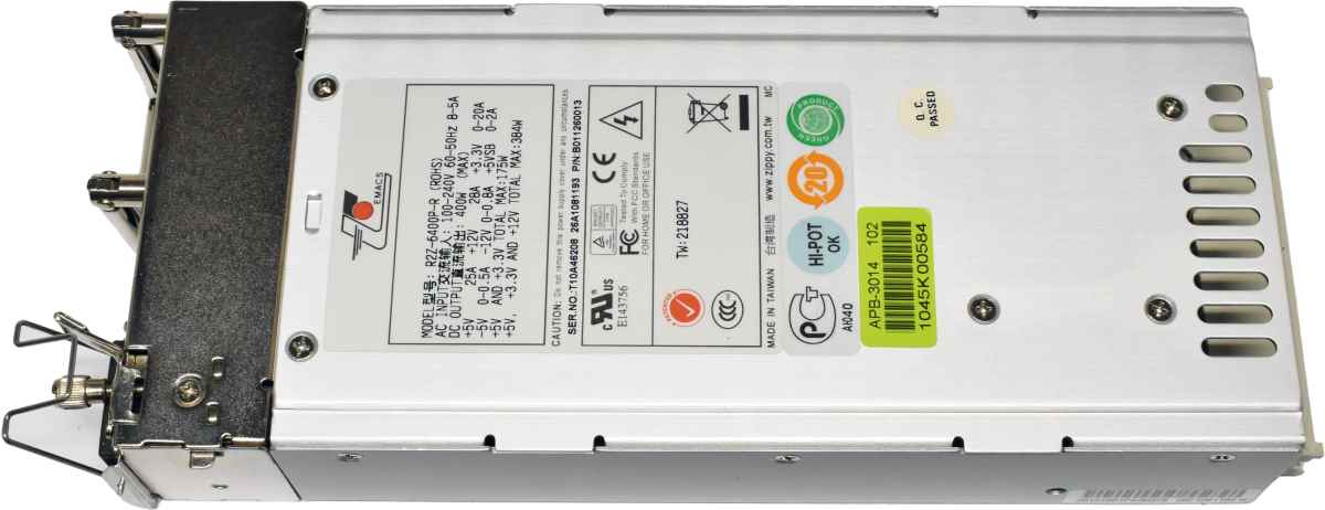 Emacs 400W Netzteil Power Supply R2Z-6400P-R B011260013 Emacs 400W Netzteil Power Supply R2Z-6400P-R B011260013