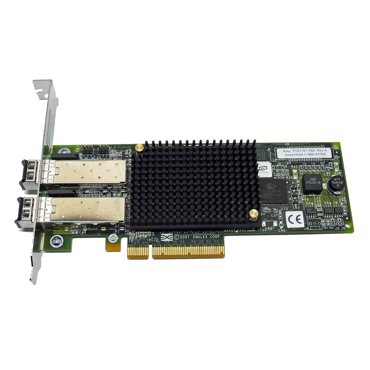 EMULEX LightPulse LPE12002-E 8Gb/s PCIe x8 FC Server Adapter + 2x 8Gb SFP / FP EMULEX LightPulse LPE12002-E 8Gb/s PCIe x8 FC Server Adapter + 2x 8Gb SFP / FP