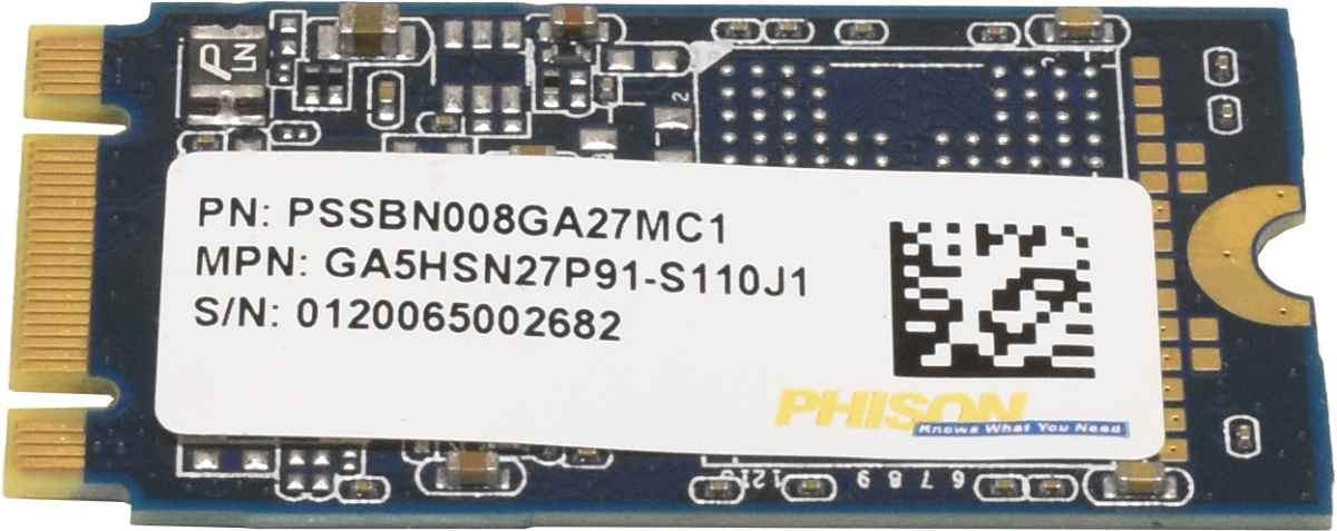HP 8GB M.2 GA5HSN27P91-S110J1 SATA3 SSD 923126-003