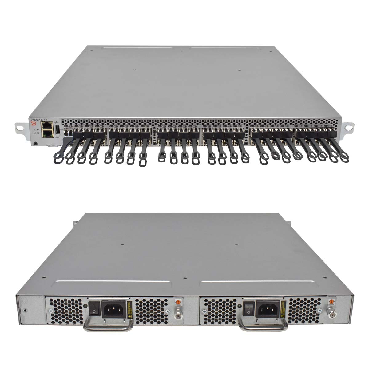 Brocade 6510 NA-6510-48-16G-R 80-1005554-07 16G FC Switch 48 akt. Ports + 48 x 16G mini GBICs Brocade 6510 NA-6510-48-16G-R 80-1005554-07 16G FC Switch 48 akt. Ports + 48 x 16G mini GBICs