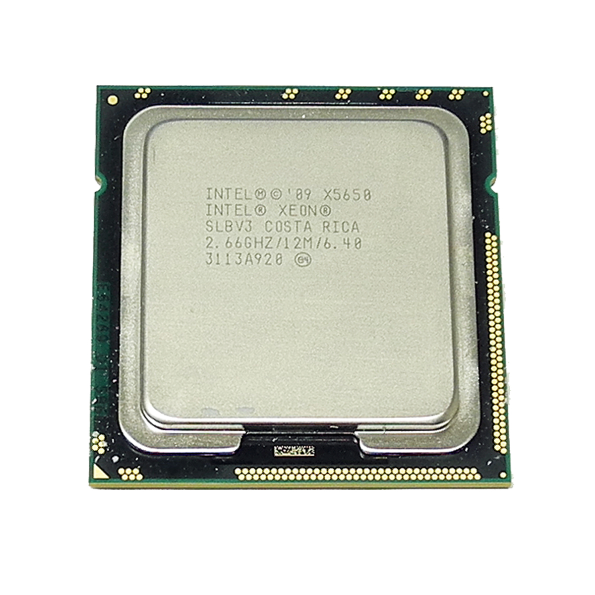 Intel Xeon Processor X5650 12MB Cache, 2.66 GHz Six Core FC LGA 1366 P/N SLBV3 50 x Intel Xeon Processor X5650 12MB Cache, 2.66 GHz Six Core FC LGA 1366 P/N SLBV3