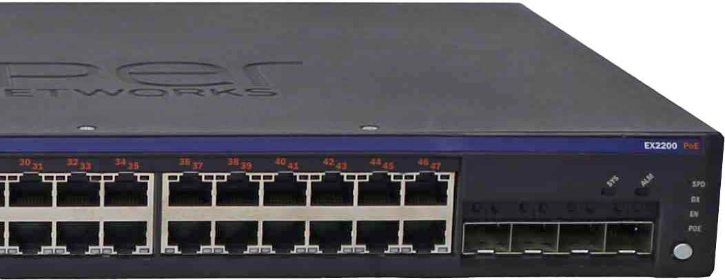 Juniper EX2200-48P-4G 750-026331 48-Port 1GE Ethernet Switch PoE+ 4 x SFP