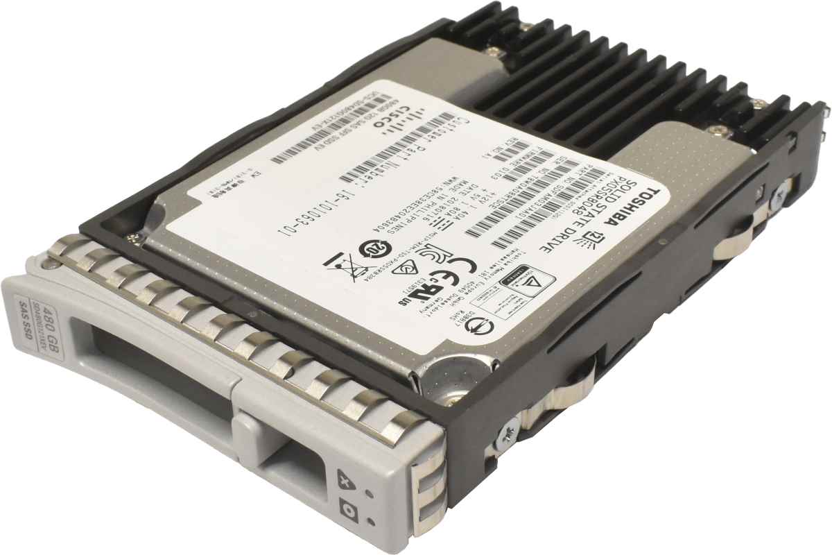 Cisco Toshiba 480GB 2.5" 12G SAS SFF SSD PX05SRB048 UCS-SD480G121X-EV Cisco Toshiba 480GB 2.5" 12G SAS SFF SSD PX05SRB048 UCS-SD480G121X-EV