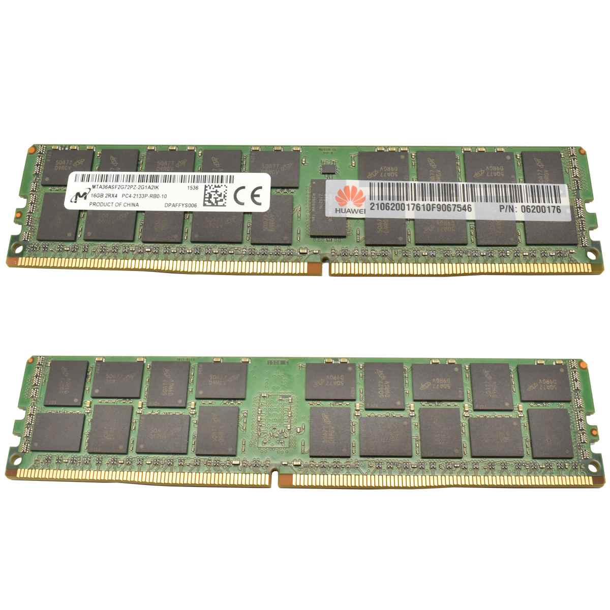 64 GB Huawei Micron 4x16GB 2Rx4 PC4-2133P DDR4 RAM PN:06200176 für RH2288H V3
